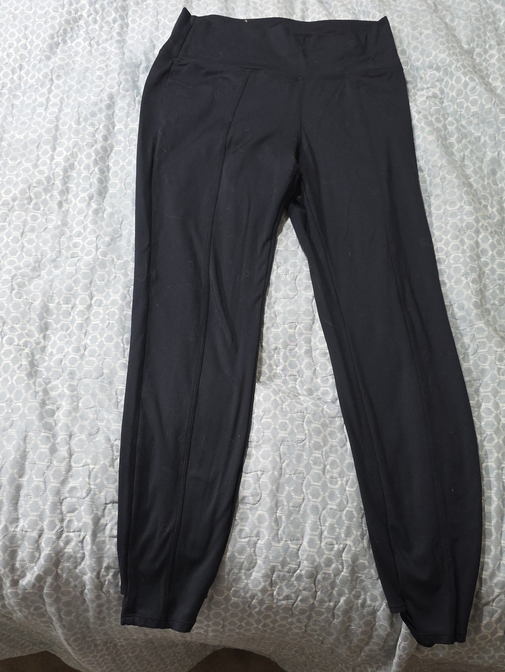 HALARA Black High-Waist Leggings With Stirrups